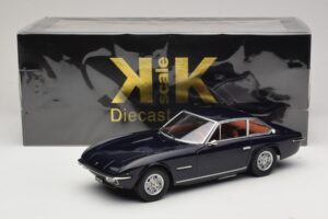 Lamborghini Islero S Tumesinine KK-Scale 1:18 KKDC181586 Metall - pilt 6/6