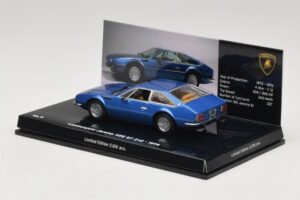Lamborghini Jarama 400 GTS Sinine Minichamps 1:43 436103400 Metall - pilt 3/5