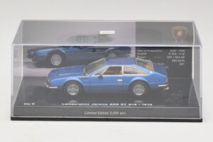 Lamborghini Jarama 400 GTS Sinine Minichamps 1:43 436103400 Metall - pilt 4/5