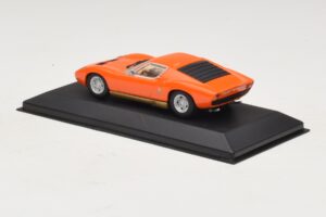 Lamborghini Miura P400 Oranž Minichamps 1:43 430103002 Metall - pilt 3/5