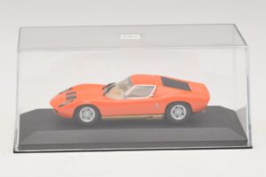 Lamborghini Miura P400 Oranž Minichamps 1:43 430103002 Metall - pilt 4/5