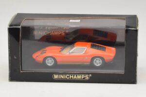 Lamborghini Miura P400 Oranž Minichamps 1:43 430103002 Metall - pilt 5/5