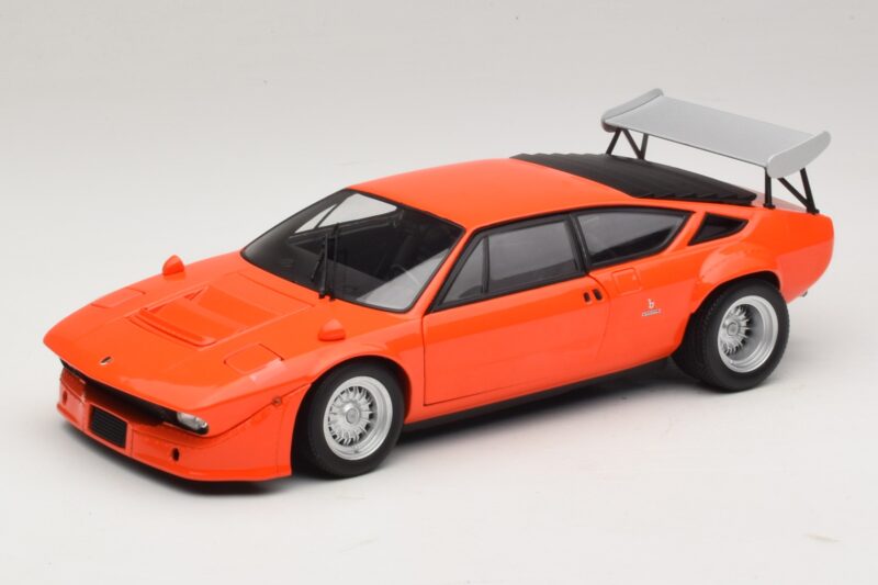 Lamborghini Urraco Rally Oranž Kyosho 1:18 08445P Metall
