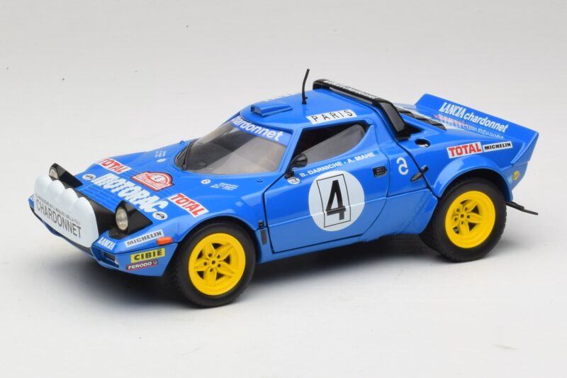 Lancia Stratos HF #4 B. Darniche / A. Mahe Rally Monte Carlo 1979 Solido 1:18 9019 Metall