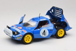 Lancia Stratos HF #4 B. Darniche / A. Mahe Rally Monte Carlo 1979 Solido 1:18 9019 Metall - pilt 2/8