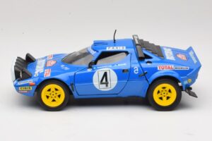 Lancia Stratos HF #4 B. Darniche / A. Mahe Rally Monte Carlo 1979 Solido 1:18 9019 Metall - pilt 4/8