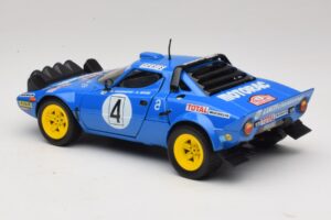 Lancia Stratos HF #4 B. Darniche / A. Mahe Rally Monte Carlo 1979 Solido 1:18 9019 Metall - pilt 7/8