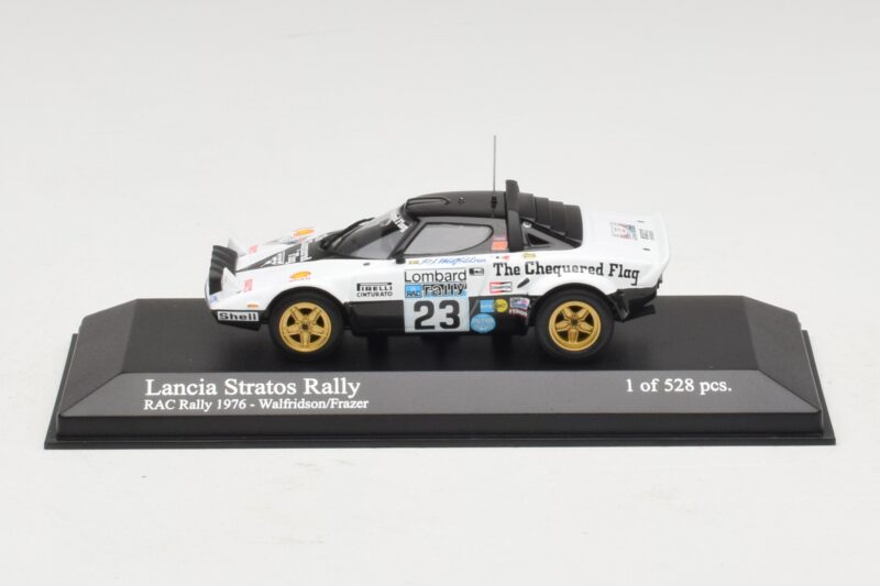 Lancia Stratos Rally #23 Walfridson / Frazer RAC Rally 1976 Minichamps 1:43 Lancia Stratos Rally #23 Walfridson / Frazer RAC Rally 1976 Minichamps 1:43 430761223 Metall