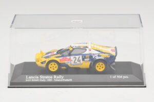 Lancia Stratos Rally #24 F. Tabaton / Radaelli San Remo Rally 1980 Minichamps 1:43 430801224 Metall - pilt 4/5