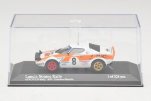 Lancia Stratos Rally #8 Livieratos / Manolis Acropolis Rally 1978 Minichamps 1:43 430781208 Metall - pilt 4/5