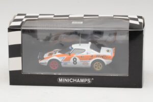 Lancia Stratos Rally #8 Livieratos / Manolis Acropolis Rally 1978 Minichamps 1:43 430781208 Metall - pilt 5/5