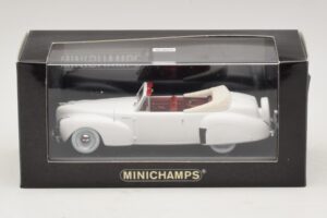 Lincoln Continental Kabriolett Valge Minichamps 1:43 400082501 Metall - pilt 5/5