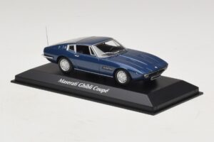 Maserati Ghibli Sinine Metallik Maxichamps 1:43 940123321 Metall - pilt 3/5