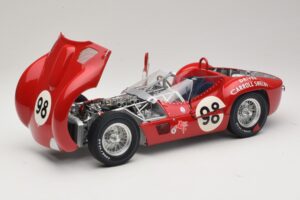 Maserati Tipo 61 #98 C. Shelby Times Mirror GP For Sportscars 1960 Minichamps 1:12 120601298 Metall - pilt 2/8