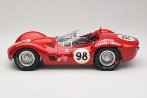 Maserati Tipo 61 #98 C. Shelby Times Mirror GP For Sportscars 1960 Minichamps 1:12 120601298 Metall - pilt 3/8