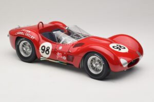 Maserati Tipo 61 #98 C. Shelby Times Mirror GP For Sportscars 1960 Minichamps 1:12 120601298 Metall - pilt 6/8