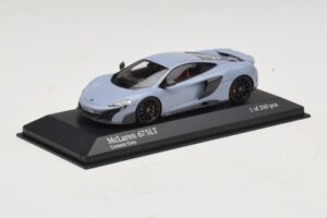 McLaren 675LT Ceramic Grey Minichamps 1:43 537154420 Metall - pilt 2/5