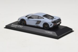 McLaren 675LT Ceramic Grey Minichamps 1:43 537154420 Metall - pilt 3/5