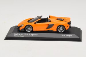 McLaren 675LT Spider Oranž Minichamps 1:43 537154431 Metall