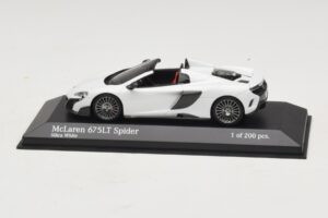 McLaren 675LT Spider Silica White Minichamps 1:43 537154432 Metall