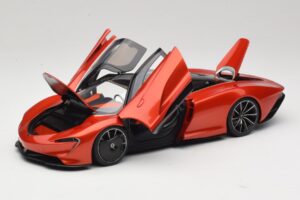 McLaren Speedtail Volcano Orange AUTOart 1:18 76088 Komposiit - pilt 2/8
