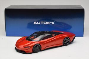 McLaren Speedtail Volcano Orange AUTOart 1:18 76088 Komposiit - pilt 8/8