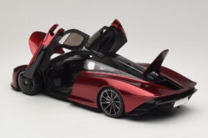 McLaren Speedtail Volcano Red AUTOart 1:18 76087 Komposiit - pilt 5/8