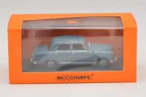 Mercedes 180 W120 Sinine Maxichamps 1:43 940033102 Metall - pilt 5/5