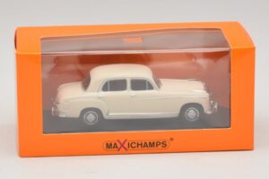 Mercedes 220 S W180 Valge Maxichamps 1:43 940033000 Metall - pilt 5/5