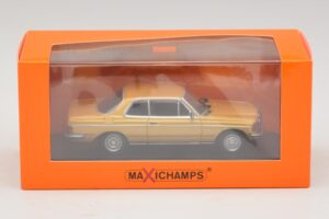Mercedes 230 CE C123 Kuldne Metallik Maxichamps 1:43 940032220 Metall - pilt 5/5