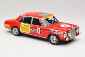 Mercedes 300 SEL 6.8 #1 H. Heyer / Betzler 24 Hours of Nurburgring 1972 Minichamps 1:18 155723401 Metall - pilt 4/6