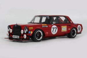 Mercedes 300 SEL W109 Red Pig S-Klub C63 S Mars Red GT Spirit 1:18 GT584 Vaik - pilt 2/2