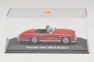 Mercedes 300 SL W198 Roadster Punane Maxichamps 1:43 940039031 Metall - pilt 4/5