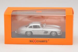 Mercedes 300 SL W198 Hõbe Maxichamps 1:43 940039000 Metall - pilt 5/5
