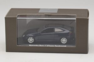 Mercedes C-Class Sportscoupe CL203 Blue Metallic Bundespressball Minichamps 1:43 MB010 Metall - pilt 5/5