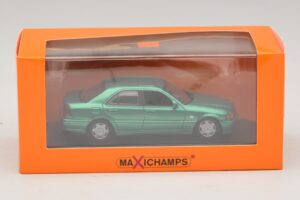 Mercedes C-Class W202 Roheline Metallik Maxichamps 1:43 940037061 Metall - pilt 5/5