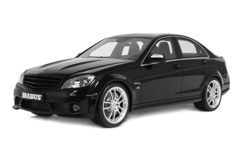 Mercedes C63 AMG W204 Brabus B63S Obsidian Black GT Spirit 1:18 GT582 Vaik