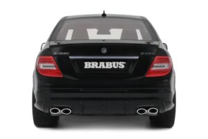 Mercedes C63 AMG W204 Brabus B63S Obsidian Black GT Spirit 1:18 GT582 Vaik - pilt 5/5