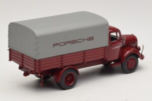 Mercedes L3500 Lavaga Porsche Minichamps 1:43 439350027 Metall - pilt 2/7