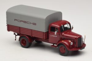 Mercedes L3500 Lavaga Porsche Minichamps 1:43 439350027 Metall - pilt 4/7