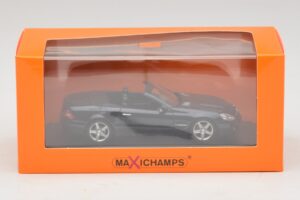 Mercedes SL R230 Sinine Metallik Maxichamps 1:43 940037531 Metall - pilt 5/5