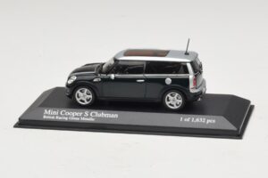 Mini Cooper S Clubman R55 Roheline Hõbedane Minichamps 1:43 431138670 Metall