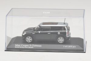 Mini Cooper S Clubman R55 Roheline Hõbedane Minichamps 1:43 431138670 Metall - pilt 4/5