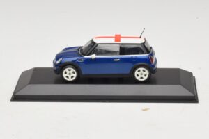 Mini Cooper S R53 Sinine Inglise Lipuga Minichamps 1:43 MINI012 Metall