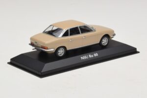 NSU Ro 80 Beež Maxichamps 1:43 940015401 Metall - pilt 2/5