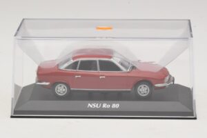 NSU Ro 80 Punane Maxichamps 1:43 940015402 Metall - pilt 4/5