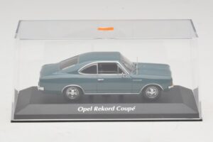 Opel Rekord C Kupee Sinine Maxichamps 1:43 940046121 Metall - pilt 4/5