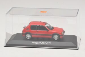 Peugeot 205 GTi Punane Maxichamps 1:43 940112300 Metall - pilt 4/5