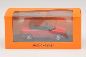 Peugeot 306 Kabriolett Punane Maxichamps 1:43 940112830 Metall - pilt 5/5