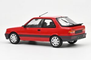 Peugeot 309 GTi Vallelunga Red Norev 1:18 184880 Metall - pilt 2/2